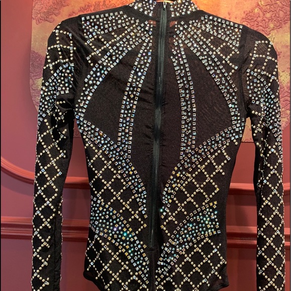 Rhinestone bodysuit - Picture 3 of 3